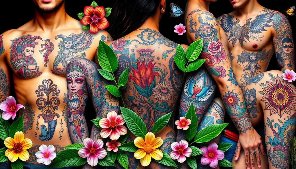 arte corporal e história das tatuagens