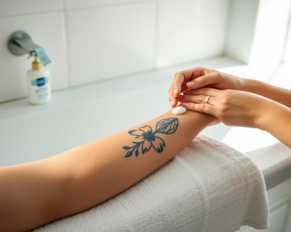 cuidados pós-tatuagem